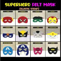 ราคา Topeng Adiwira Felt Kanak-Kanak Superhero Felt Mask สําหรับเด็กปาร์ตี้วันเกิด goodies หน้ากากวันเกิด ซูเปอร์ฮีโร่ (56467158680)