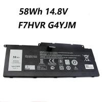 ราคา F7HVR G4YJM 062VNH T2T3J 58Wh 14.8V แบตเตอรี่แล็ปท็อปสําหรับ Dell Inspiron 15 15r 5545 7537 17 7737 7000 7746 14 7437 Series (47012171078)