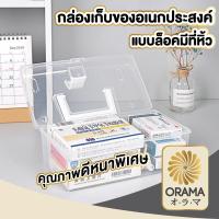 ราคา ORAMA กล่องพลาสติกใส กล่องเล็ก กล่องใส่ของอเนกประสงค์ กล่องเก็บของ เอนกประสงค์ CTN41 กล่องใส กล่องพลาสติก หูล๊อค (28862565961)