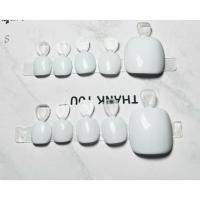 ราคา เล็บเจลแท้ 100% เล็บเท้าปลอมสีขาว เรียบๆดูดีค่ะ (42003635789)