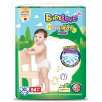 ราคา เบบี้เลิฟเดย์ไนท์กางเกงผ้าอ้อมเด็ก XL 54ชิ้น Baby Love Day Night Baby Diaper Pants Size XL 54pcs. [8850709200278] (46066298463)