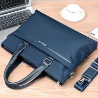 ราคา กระเป๋าถือ กระเป๋าสะพายไหล่ ใส่เอกสารได้ สไตล์นักธุรกิจ เหมาะกับการเดินทาง สําหรับผู้ชาย (24135243953)