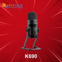 ราคา ไมโครโฟน FIFINE K690 ประกันศูนย์ 1 ปี (15980328809)