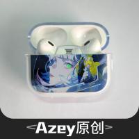 ราคา airpods 4 case เคส airpods 3 Azeyao Cyberpunk Lucy อะนิเมะเหมาะสําหรับ Apple Airpods2pro 3rd Generation หูฟังไร้สาย Soft Case เคสป้องกัน 2nd Generation โปร่งใสเปิดฝาครอบ Luminous Soft หูฟังกรณี Pro2 (