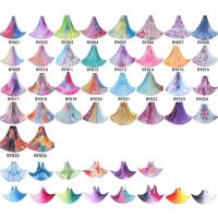 ราคา เปลโยคะฟลาย ผ้าซิลค์แฮมม็อค aerial yoga ผ้าสีทูโทน ผ้าพิมพ์ลาย (7441722193)