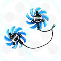 ราคา Xishi/HIS RX470 480 IceQX2 OC/Turbo กราฟิกการ์ดพัดลมระบายความร้อนการควบคุมอุณหภูมิสี่สาย (54564538532)