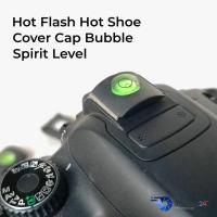 ราคา ปิดช่องแฟลช แบบระดับน้ำ Flash Hot Shoe Cover Cap Bubble Spirit Level For SLR DSLR Nikon Pentax Canon (25491699580)