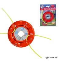 ราคา แถมฟรี น็อตและถ้วยประกับKARATE จานเอ็นตัดหญ้า No.M116-26 จานใส่เอ็นตจัดหญ้า จานเอ็น คาราเต้ (27336847967)