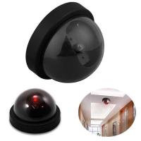 ราคา C Outdoor Indoor Video Surveillance Dummy Dome Fake Camera With Flashing Red LED Light CCTV Securit (44375120229)