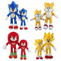 ราคา สินค้าใหม่ Ultrasonic Mouse Sonic Hedgehog Plush ตุ๊กตาภาพยนตร์ Super Sonic เกม สินค้าของเล่น0810226พี6/270 (47215768209)