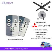 ราคา MITSUBISHI WALL / CEILING พัดลมรีโมทคอนโทรลสําหรับ C56-RQ4 C56-RQ5 W16-GU W18-GU KAWALAN JAUH KIPAS DINDING MITSUBISHI (54614539343)