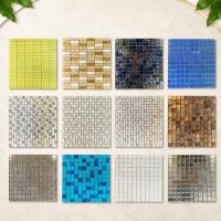 ราคา กระเบื้องโมเสค 30x30cm (11 แผ่น/กล่อง) รุ่น P8 ปูผนัง ปูพื้น ตกแต่งผนัง ห้องน้ำ ห้องครัว สระว่ายน้ำ โมเสคแก้ว (50215933371)
