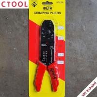 ราคา คีมย้ำหางปลา คีมย้ำข้อต่อสาย 8-200 ยอดนิยม Meta ของแท้ - Authentic Wire Crimping Pliers - ซีทูล Ctool (7035957588)