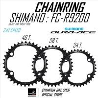 ราคา ใบจานSHIMANO DURAACE FC-R9200 34/36/40ฟัน 12 SPEED 34T 36T 40T CHAINRING (49064457659)