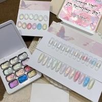 ราคา OsNailmall 12 สีเล็บ Dream Texture เจล Aurora Dream Fairy เจลยาทาเล็บ 3D การสร้างแบบจําลอง Texture เจลสามารถถูผง Soak Off UV GEL DIY เครื่องมือทําเล็บ (47262385682)