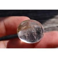 ราคา B81 ผลึกควอตซ์ โป่งข่าม แก้วขนเหล็ก ไหมทอง Quartz หัวแหวน เครื่องประดับ หินแท้ เนื้อใส หลังเบี้ย 41.43 CTS (15134808682)