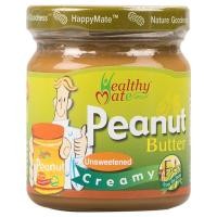 ราคา แฮปปี้เมทครีมถั่วลิสงรสธรรมชาติบดละเอียด 200กรัม Happy Mate Peanut Cream, Natural Flavor, 200 grams (3549268437)