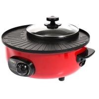 ราคา OTTO ออตโต้ เตาย่างไฟฟ้า กระทะย่าง สุกี้ ชาบู รุ่น GR-170C เตาย่างสุกี้ สีแดง (10126250939)