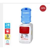 ราคา ตู้ทำน้ำเย็น-น้ำร้อน (ตั้งโต๊ะ) พร้อมถัง 12 ลิตร ZAGIO รุ่น ZA-8269 YLR-0.5-JXT-8-R สีขาว - แดง (24032680479)