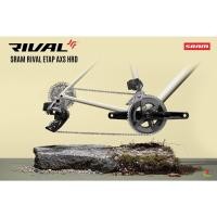 ราคา ชุดขับเคลื่อนเสือหมอบ ใหม่ล่าสุด SRAM Rival eTap AXS ที่ทำให้คุณเข้าถึงระบบไฟฟ้าไร้สายได้ง่ายขึ้น (21731538207)
