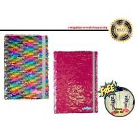 ราคา โน๊ตบุ๊ค SMIGGLE REVERSIBLE SEQUIN A4 (52515064548)