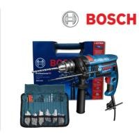 ราคา BOSCH GSB 16 RE SET 100 PCS สว่านกระแทก 4 หุน 750 วัตต์ (ซ้าย ขวา) ชุด Set อุปกรณ์ 100 ชิ้น GSB16RE ของแท้ (22462492406)