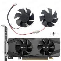 ราคา พัดลมการ์ดจอ ZOTAC GTX 1050 1050ti 1650 LP Low profile graphics card cooling fan (24175608839)