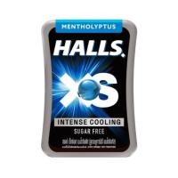 ราคา ฮอลล์ เอ็กซ์เอสลูกอมชูการ์ฟรีเมนโทลิบตัส Halls XS Mentho Lyptus Candy 12.6g. (55159446784)