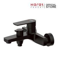 ราคา Karat Faucet ก๊อกผสม อ่างอาบน้ำ แบบก้านโยกติดผนัง สำหรับฝักบัวสายอ่อน รุ่น KF-58-720-55 (19932190629)