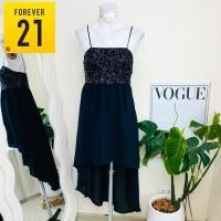 ราคา ไซด์ S แบรนด์ Forever21 แท้ 100%เดรส หน้าสั้น/หลังยาว งานเกล็ดวิบวับ สีดำสนิท ใส่ออกงาน เดรสออกงาน ชุดปาร์ตี้(4) (27609278914)