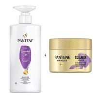 ราคา Pantene Pro-V Total Damage Care Set (Shampoo 380ml +Treatments 170ml) แพนทีน โปร-วี โททัล แดเมจ แคร์ เซ็ต (22756611358)