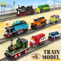 ราคา KAZI City Series รถไฟรุ่นการศึกษาของขวัญของเล่น (55913953935)