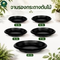 ราคา จานรองกระถางต้นไม้ ถาดรองกระถางต้นไม้ จานรองกระถาง จานรองพลาสติก มี 5ขนาด 12นิ้ว 14นิ้ว 15นิ้ว 17นิ้ว 20นิ้ว (12198839292)