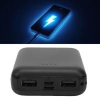 ราคา เสื้อกั๊กอุ่น Power Bank 10000mAh เครื่องชาร์จแบบพกพาแบตเตอรี่แพ็ค MicroUSB USB Type C เอาต์พุตสําหรับเสื้อผ้าความร้อนสีดํา (49414950448)