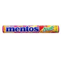 ราคา เมนทอสลูกอมผลไม้ 37กรัม Mentos Candy Fruity 37g. [หมายเลขบาร์โค้ด 8990800200057] (49615427881)