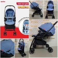 ราคา รถเข็นApricaมือตัวโชว์รุ่น LUXUNA COMFORT สีฟ้า (25423602961)