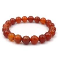 ราคา เสริมดวง LUCKYSTONE กำไลหินสีนำโชค โทนสีส้มคาร์เนเลี่ยน ขนาด 8 มม. by siamonlineshop (26157438290)