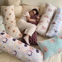 ราคา 18 สีการ์ตูน Super soft Flannel Lovers ปลอกหมอนยาว 48X115 ซม.น่ารัก Pillowcover (47317284058)