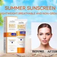 ราคา SADOER กันแดดพร้อมบำรุงผิวกาย เนื้อเกลี่ยซึมง่าย ไม่เหนียวเหนอะหนะ SPF60PA+++ 40g. (28333206955)