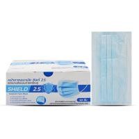 ราคา Shield 2.5 Surgical Face Mask หน้ากากอนามัย 50s กล่อง 50 ชิ้น (56805811677)