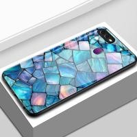 ราคา เคสสำหรับ OPPO F9 Pro F7 F5 Youth A7X Realme 2 Pro เคสโทรศัพท์หรูหราหินอ่อนที่สวยงามเปลือกแก้วกันกระแทก (56810195368)