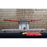 ราคา ดาบซามูไร คาตานะ เหล็กสปริง 9260 Samurai Katana จากค่าย SAKAMOTO ไม้ชิงชัน (9618741359)