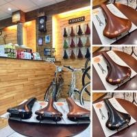 ราคา เบาะ_อานจักรยาน BROOKS TEAM PRO CHROME หมุดทองแดง รางชุบโครเมียม (9053391276)