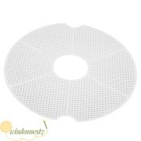 ราคา WISDOM Dehydrator ถาดแห้ง, รอบ Non Stick แผ่น Dehydrator อาหาร, ทนทานสีขาวรั่วซิลิโคน Dehydrator Mat 770-Series รุ่น D265 (46816525485)