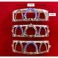 ราคา A 1.23 กรอบเลสหลวงพ่อรวย รุ่น บูชาครู สามซุ้ม ขนาด 4 บาท เงินแท้ 95% ลงยาร้อน (24264404064)