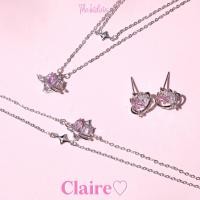 ราคา the1stdate *ส่งฟรี เครื่องประดับรุ่นclaire (สร้อยคอ สร้อยข้อมือ ต่างหู ) เงินแท้s925 (แถมกล่อง) (44176782761)
