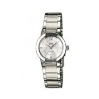 ราคา LTP-1230D-7C Casio Ladies นาฬิกาข้อมือผู้หญิงสายสเตนเลส สีเงิน หน้าปัดสีขาวมุก (4579684662)