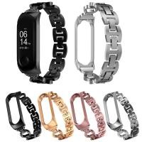 ราคา สายรัดข้อมือสแตนเลส Xiaomi Mi Band 3 MI 4 (2863139847)