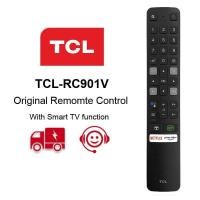 ราคา RC901V FMR6 TCL TV รีโมทคอนโทรลสําหรับ Android TV สําหรับ TCL สมาร์ททีวี Netflix พร้อมบลูทูธ google voice assistant 32s65a 40s65a 32a5 40a5 32a5 32a3 40a3 40a3 40a3 43p8m 50p615 5p5 55m 5p615 p (45767