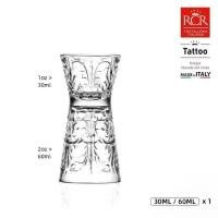 ราคา RCR Crystal Tattoo Jigger 30ml/60ml แก้วช็อต 269830 - 1พีซี (56060878199)